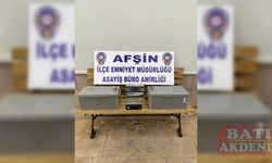 Kahramanmaraş'ta araçlardan akü çalan 2 şüpheli tutuklandı