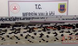 Mersin'de kaçak silah ticareti yaptıkları iddiasıyla 2 zanlı yakalandı