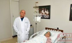 Mersin'de safra kesesindeki taş bağırsağına ulaşan kadın ameliyat edildi