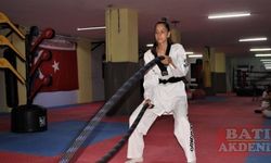 Milli tekvandocu Cansu, Avrupa Şampiyonası hazırlıklarını sürdürüyor