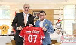 TVF yönetimi Antalya'da ziyaretlerde bulundu
