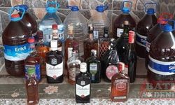 Adana'da 1071 litre sahte ve kaçak içki ele geçirildi