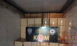 Adana'da 14 milyon 610 bin tütün doldurulmuş makaron ele geçirildi