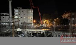 Alanya'da inşaatta beton dökümü sırasında yaşanan çökme sonucu 2 işçi yaralandı