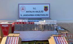 Antalya'da kaçak sigara ve tütün operasyonunda 1 kişi yakalandı