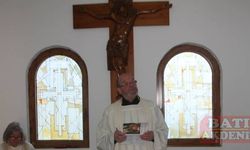 Antalya'daki Dinler Bahçesi'nde Noel ayini yapıldı