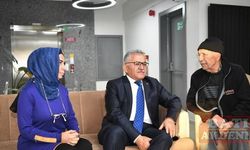 Büyükkılıç'tan Hasta Yakınları Misafirhanesi'ne ziyaret