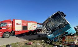 GÜNCELLEME - Kahramanmaraş'ta halk otobüsünün devrilmesi sonucu 12 kişi yaralandı