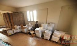 Hatay'da 7 ton 908 kilogram kaçak nargile tütünü ele geçirildi