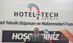 Hotel Tech Otel Teknik Ekipman ve Malzemeleri Fuarı, Antalya'da açıldı