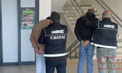 Kahramanmaraş'ta uyuşturucu operasyonunda yakalanan zanlı tutuklandı