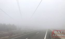 Kahramanmaraş'ta yoğun sis etkili oluyor