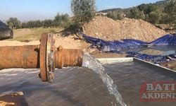 Manisa Akhisar'da 'verimli su'yun sonucu bekleniyor