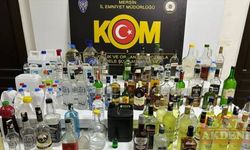 Mersin'de 69,5 litre sahte içki ile 12 litre kaçak etil alkol ele geçirildi