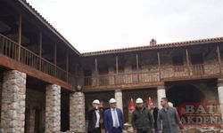 Muğla Milas'ta Çöllüoğlu Han'da tadilat başladı