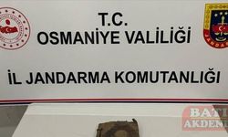 Osmaniye'de tarihi olduğu değerlendirilen İncil ve 3 sikke ele geçirildi