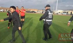 1. Amatör Küme maçında saldırıya uğrayan hakemin burnu kırıldı