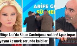 Müge Anlı'da Sinan Sardoğan'a saldırı! Apar topar yayını kesmek zorunda kaldılar