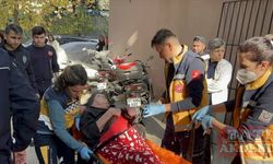 Alanya'da balkonda baygınlık geçiren Alman kadın, itfaiye ekiplerince kurtarıldı