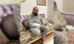 Antalya'da başına parke taşıyla vurulan taksici ağır yaralandı