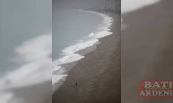 Antalya'da kuvvetli yağış etkisini sürdürüyor