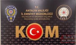 Antalya'da tarihi eser operasyonunda bir şüpheli yakalandı