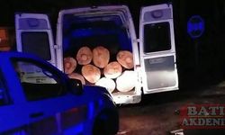 Ehliyetsiz sürücü aracında 5 ton kaçak odun ile yakalandı