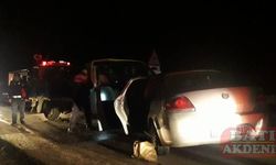 Isparta'da kamyonet ile otomobilin çarpıştığı kazada 1 kişi öldü, 3 kişi yaralandı