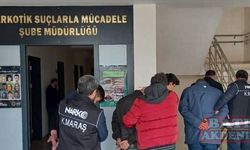 Kahramanmaraş'ta uyuşturucu operasyonunda yakalanan 4 zanlı tutuklandı