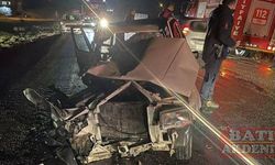 Otomobil ile pikabın çarpıştığı kazada 3 kişi yaralandı