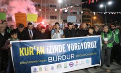 Burdur'da STK temsilcileri İsveç'te Kur'an-ı Kerim'in yakılmasına tepki gösterdi