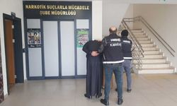 Kahramanmaraş'ta uyuşturucu operasyonunda yakalanan zanlı tutuklandı