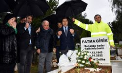 Fatma Girik Bodrum'daki mezarı başında anıldı
