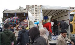 Adana ve Mersin'de depremzedelere yönelik yardımlar sürüyor