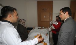 Depremzede hamile kadın Konya'da bebeğini kucağına aldı