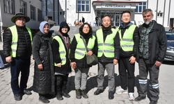Güney Koreli öğrenciler, geçen yıl festival için geldikleri Elbistan halkını zor günlerinde unutmadı