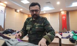 Kahramanmaraş'ta yaşayan Azerbaycanlı genç depremzedelere yardım için çalışıyor