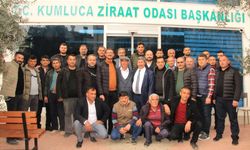 Kumluca Ziraat Odasında Hidayet Kökce yeniden başkan seçildi