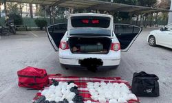 Mersin'de 43 kilo 884 gram sentetik uyuşturucu ele geçirildi