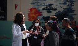 Mersin'de depremzedeler sağlık taramasından geçirildi