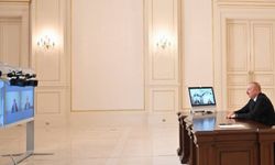 Bakan Özer Azerbaycan Cumhurbaşkanı ile çevrim içi görüştü