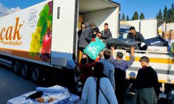 Yaş meyve sebze sektörü yardımları bölgeye taşıyor