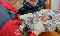 Hatay'da Yağız Ulaş bebek ile annesi, 90. saatte enkazdan kurtarıldı