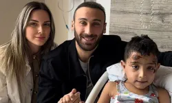 Cenk Tosun, depremzede Cavit ile Antalya'da buluştu