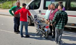 Antalya'daki motosiklet kazasında 2 kişi yaralandı