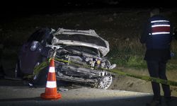 Şarampole devrilen otomobilin sürücüsü öldü