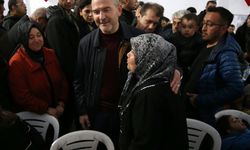 Bakan Soylu, Pazarcık'ta depremzedelerle iftar yaptı