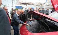 Türkiye'nin yerli otomobili Togg'a Kahramanmaraşlılar ilgi gösterdi
