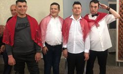 Elmalı'da temsili askerlik yapacak engellilere "asker kınası" yakıldı