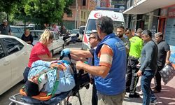 Mersin'de otomobilin çarptığı kişi yaralandı